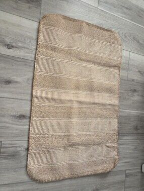 NWT - IKEA Natural Beige Woven Door Mat - Discontinued